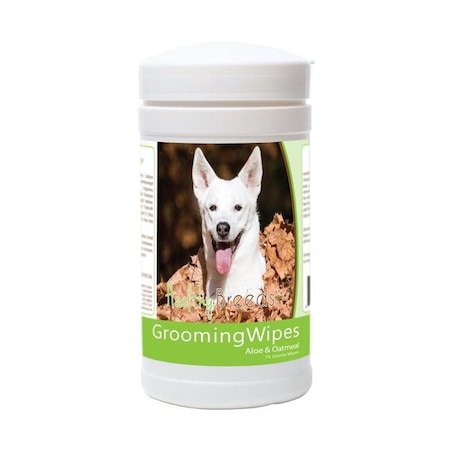 Healthy Breeds Healthy Breeds 840235181651 Canaan Dog Grooming Wipes - 70 Count 840235181651
